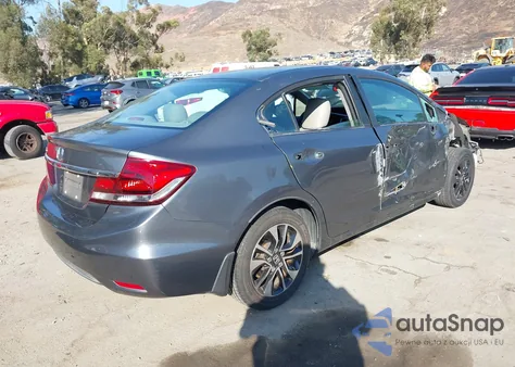 2013 Honda Civic Ex-L from USA, damaged, VIN 19XFB2F96DE252399